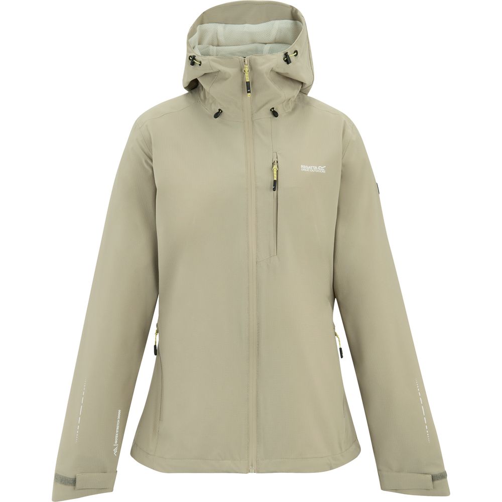Regatta Women'soklarna Damen Hardshelljacke parchment Produktbild 0