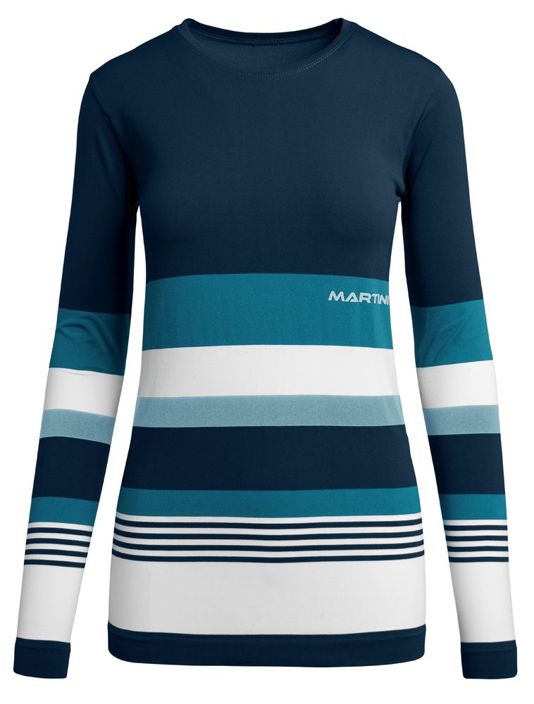 Martini Sportswear PASSION Damen Baselayer true navi / lake / ice Produktbild 0