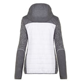 Almgwand Seiblingstein Damen Kapuzenjacke weiss-grau Produktbild 1