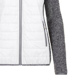 Almgwand Seiblingstein Damen Kapuzenjacke weiss-grau Produktbild 2