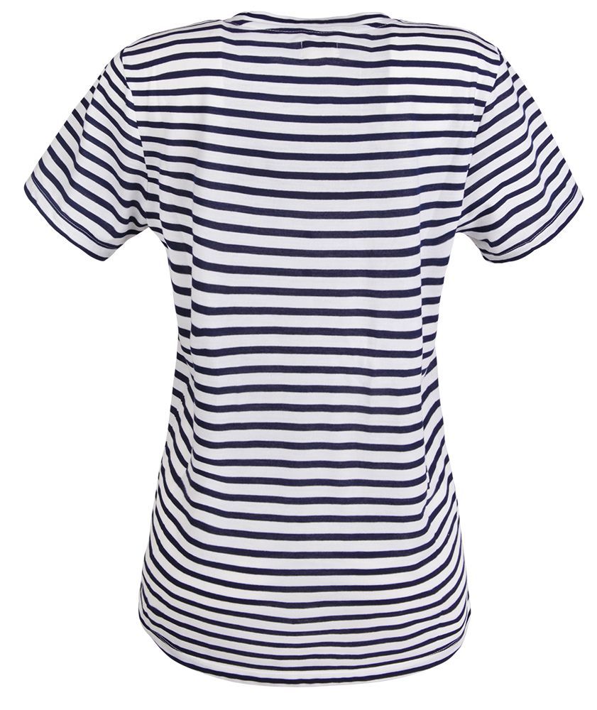 Alprausch Sägel Sophie Damen T-Shirt navy striped Produktbild 1