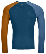 Ortovox 120 Comp Light Long Sleeve Herren Langarmshirt petrol blue Produktbild 1