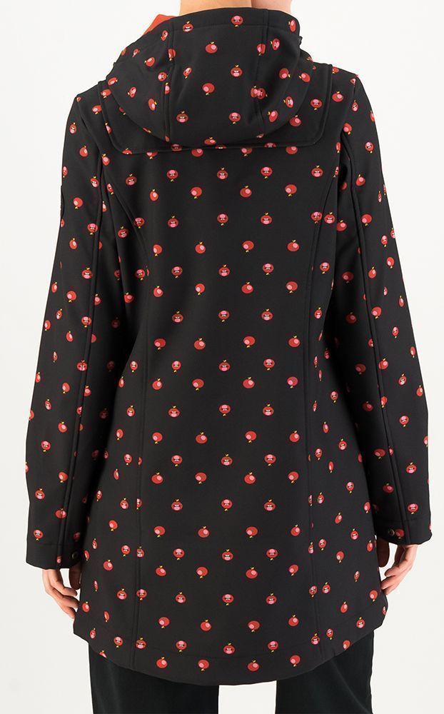 Blutsgeschwister Wild Weather Damen Softshell-Parka lips are made for kissing Produktbild 2