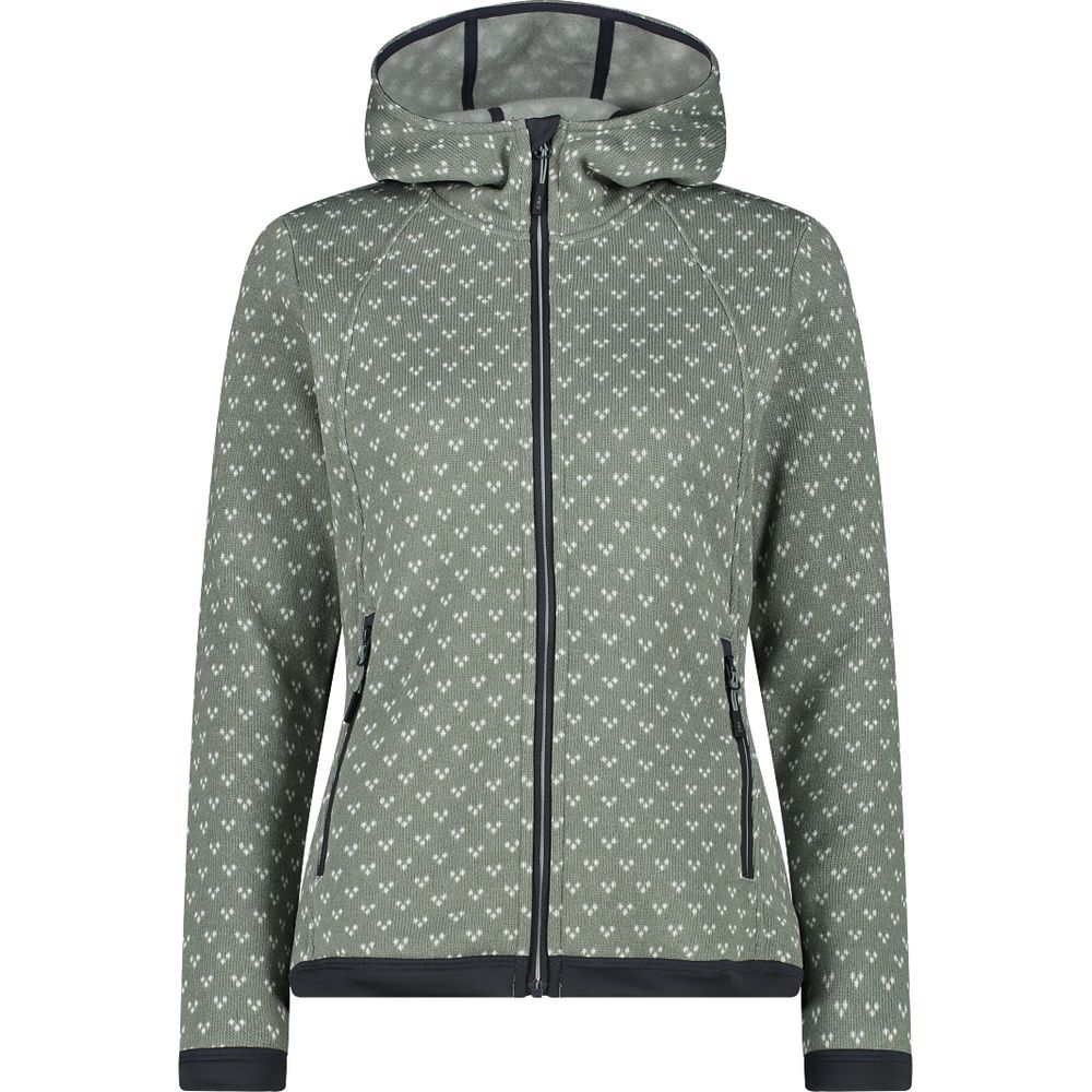 CMP Damen Jacket Fix Hood mineral-bianco Produktbild 0