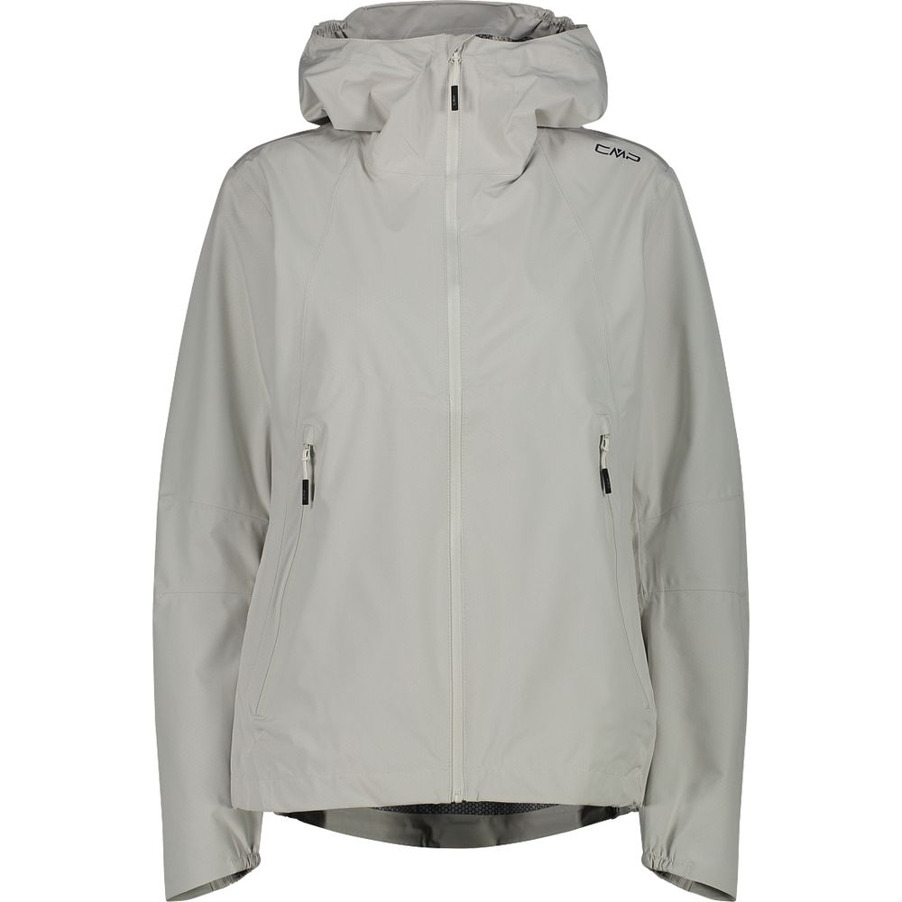 CMP Damen Jacke FIX HOOD VANIGLIA-TERRA - Leichte Softshell Mit Kapuze Gr. 46