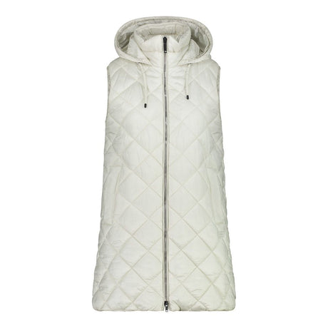 CMP Long Vest Fix Hood Damen Weste gesso (33K3686) Produktbild 0
