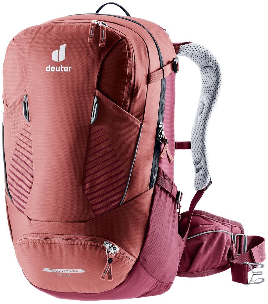 Deuter Trans Alpine 28 SL Damen Fahrradrucksack caspia-maron Produktbild 0