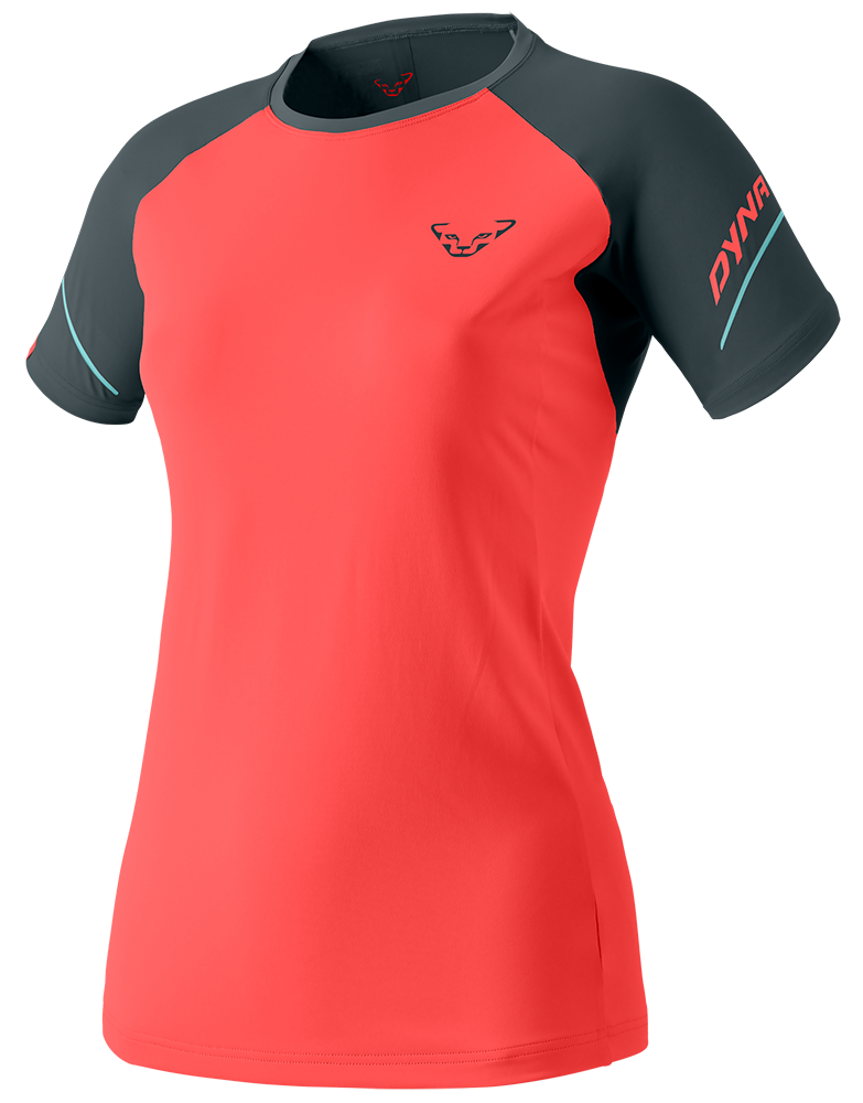 Dynafit Alpine Pro S/S Tee Damen Runningshirt hot coral Produktbild 0