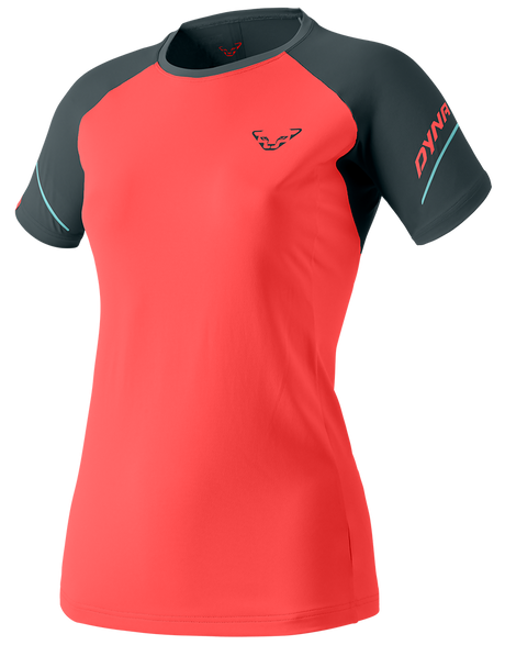 Dynafit Alpine Pro S/S Tee Damen Runningshirt hot coral Produktbild 0