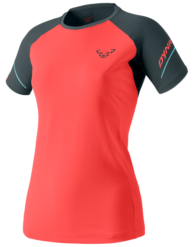 Dynafit Alpine Pro S/S Tee Damen Runningshirt hot coral Produktbild 0