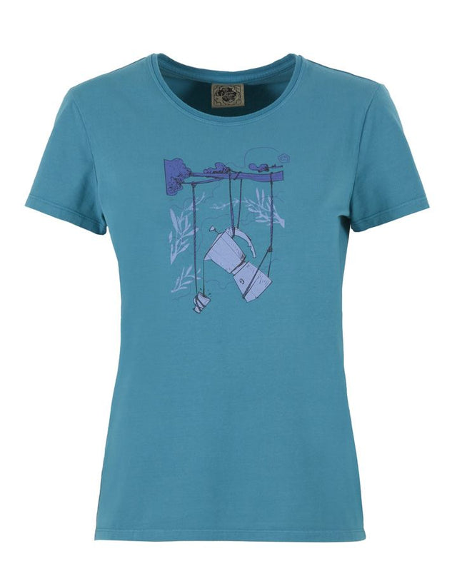 E9 W-Bond Damen Klettershirt turquoise Produktbild 0