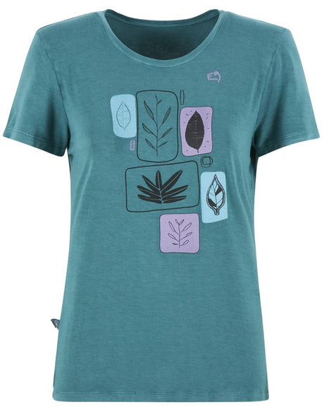 E9 Pamma Damen T-Shirt green-lake Produktbild 0