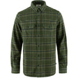 Fjällräven Övik Heavy Flannel Shirt Herren Flanellhemd deep forest-laurel green Produktbild 0
