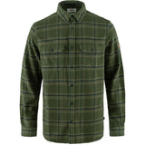 Fjällräven Övik Heavy Flannel Shirt Herren Flanellhemd deep forest-laurel green Produktbild 0