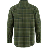 Fjällräven Övik Heavy Flannel Shirt Herren Flanellhemd deep forest-laurel green Produktbild 1