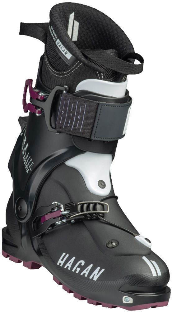 Hagan Core Lite 22/23 Damen Skitourenschuh schwarz/schwarz/aubergine Produktbild 1