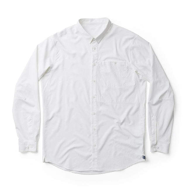 Houdini Longsleeve Shirt Herren Langarm-Hemd powderday white Produktbild 0
