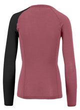 Karpos Dinamico Merino 130 Damen Jersey Longsleeve deco rose/black Produktbild 1