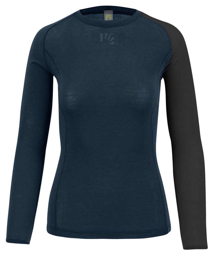 Karpos Dinamico Merino 130 W Jersey Damen Langarmshirt midnight/black Produktbild 1