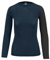 Karpos Dinamico Merino 130 W Jersey Damen Langarmshirt midnight/black Produktbild 1