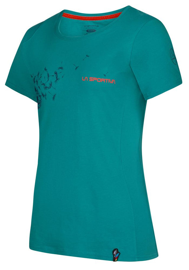 La Sportiva Windy T-Shirt W Klettershirt Damen lagoon smaragtgrün (O05638638) Produktbild 0