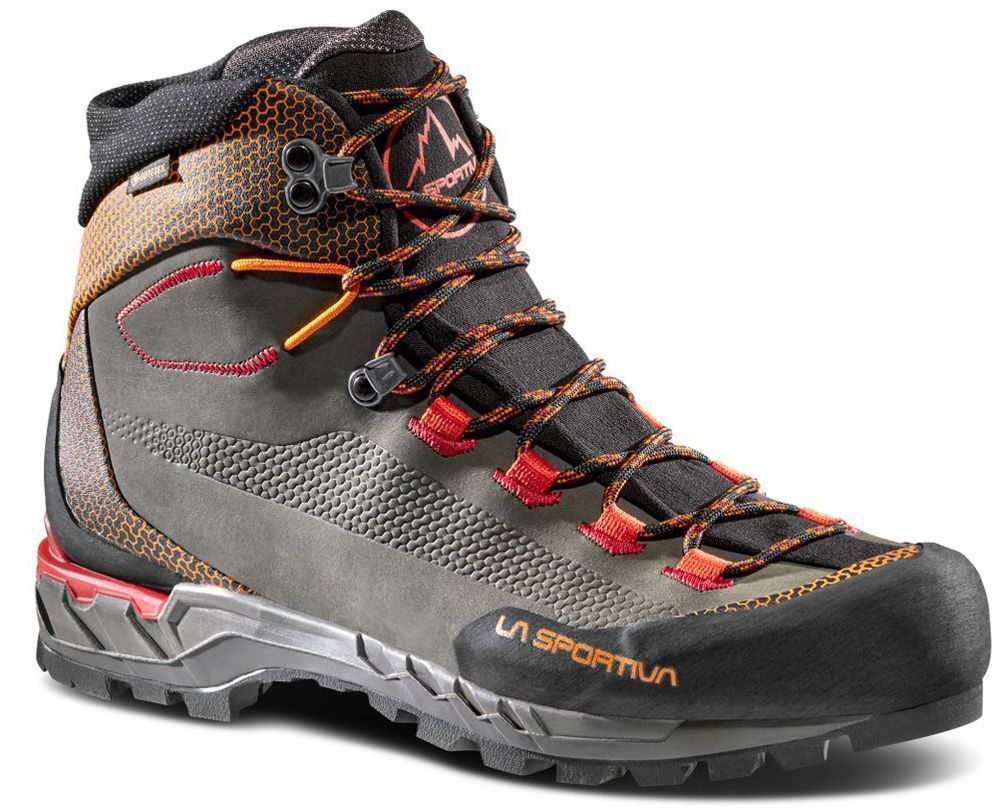 La Sportiva Trango Tech Leather GTX Herren Bergschuh carbon/hawaiian sun Produktbild 0