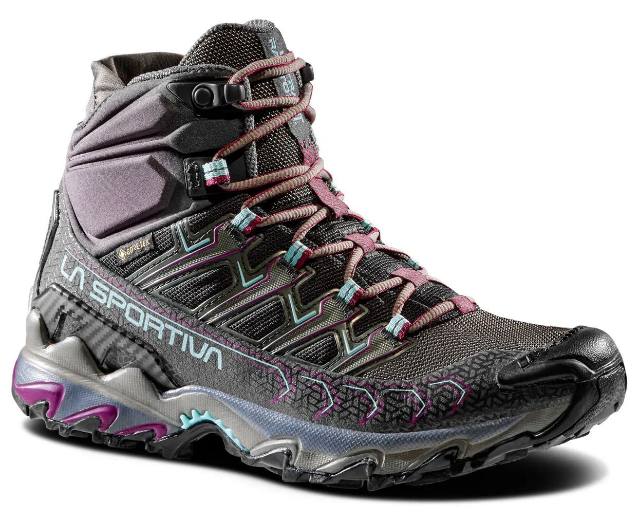 La Sportiva Ultra Raptor II Mid Woman GTX Damen Wanderschuh carbon/iceberg Produktbild 0