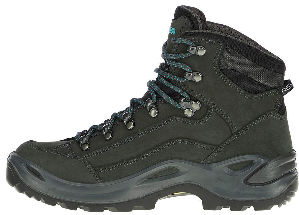 Lowa Renegade GTX MID WS Damen Wanderschuh asphalt/türkis Produktbild 2