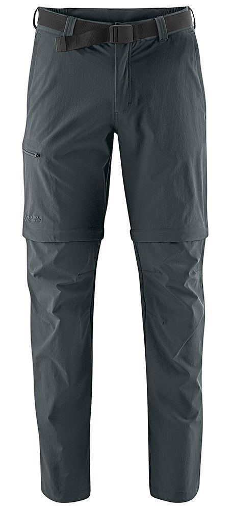 Maier Sports Tajo 2 Zip Off Herren Wanderhose Kurzgröße  graphite Produktbild 0