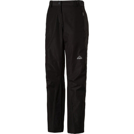 McKinley Damen Regenhose Carlow II Kurzgröße schwarz Produktbild 0