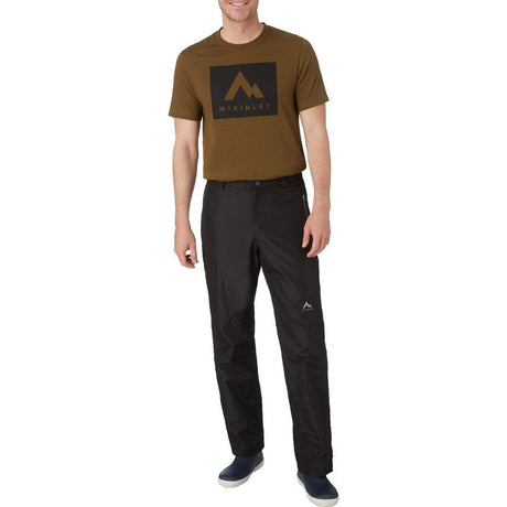 McKinley Herren Regenhose Carlow II schwarz Produktbild 1