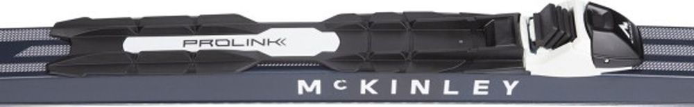 McKinley Active 8 Grip (inkl. Bindung) Langlaufski black/grey/white Produktbild 1