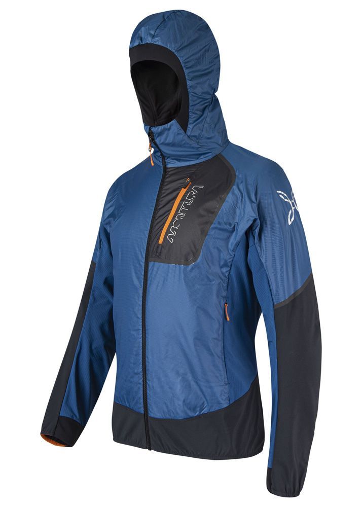 Montura Insight Plus Hybrid Herren Jacke deep blue/mandarino Produktbild 2
