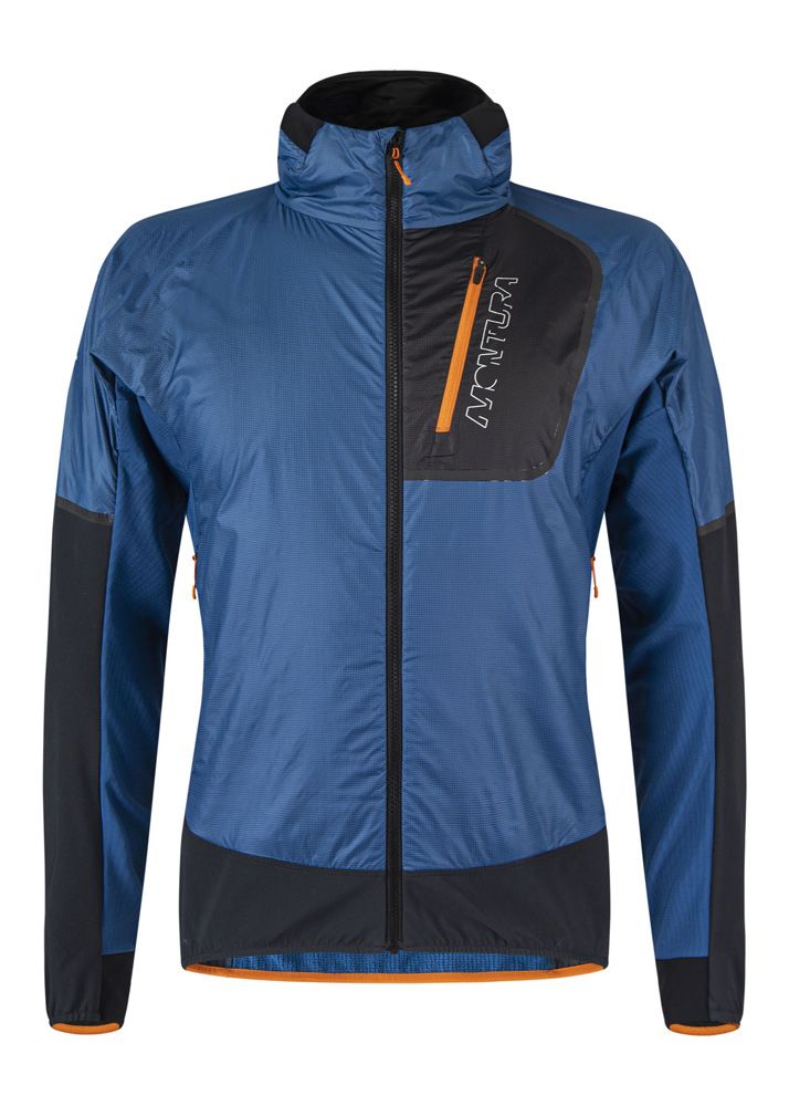 Montura Insight Plus Hybrid Herren Jacke deep blue/mandarino Produktbild 0