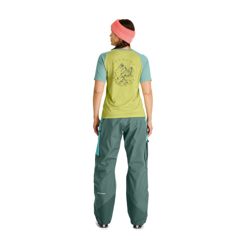 Ortovox 150 Cool Ballpen Ts W Damen aquatic ice Merinoshirt Produktbild 3