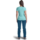 Ortovox 150 Cool Clean Ts W ice waterfall blend Damen Merinoshirt Produktbild 3