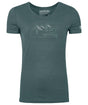 Ortovox 150 Cool Vintage Badge Ts Damen dark arctic grey Merinoshirt Produktbild 0