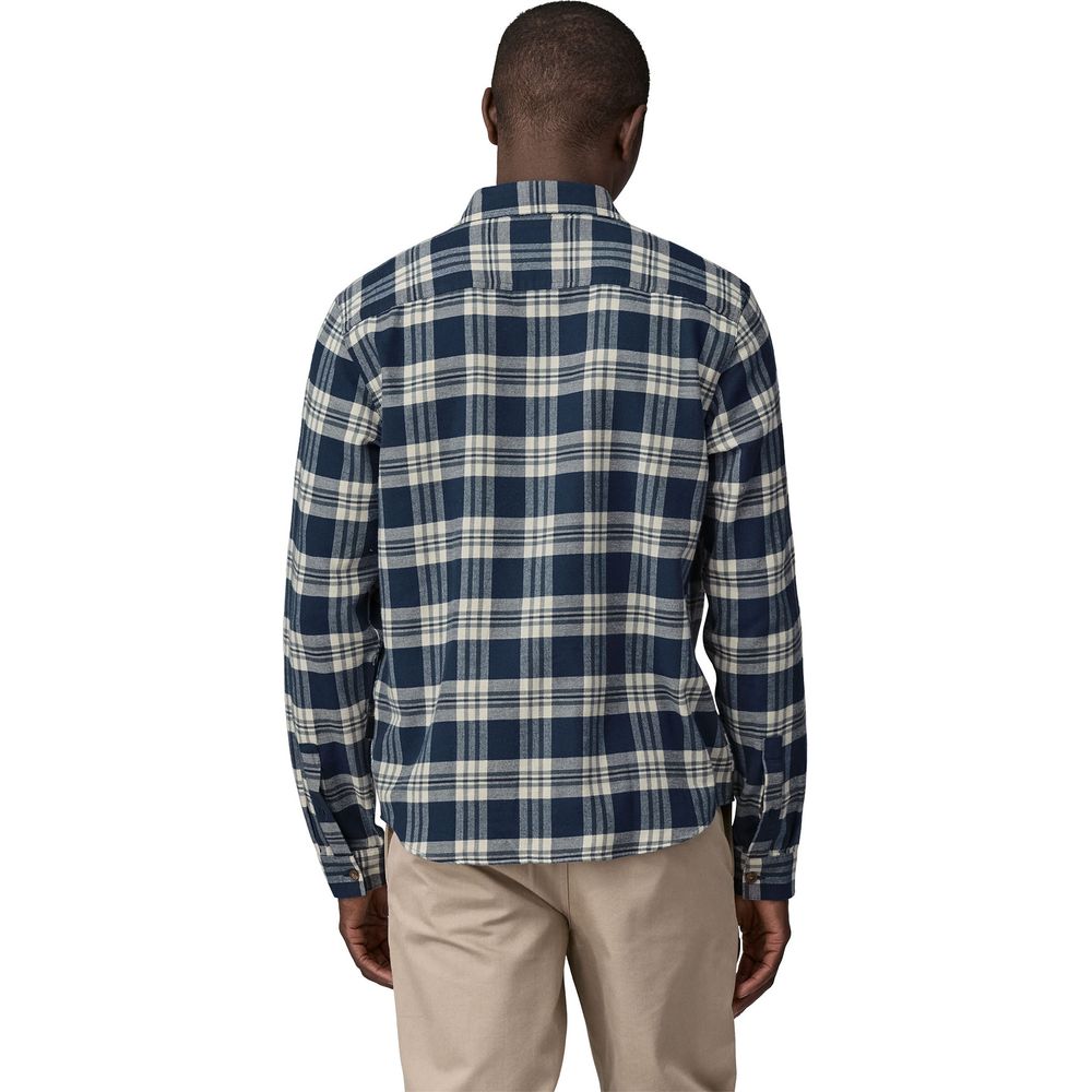 Patagonia Herren L/s LW Fjord Flannel Shirt base camp: new navy Produktbild 2