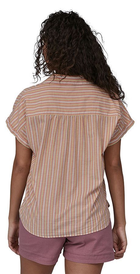 Patagonia LW A/C Shirt Damen Kurzarmbluse good times: evening mauve Produktbild 1