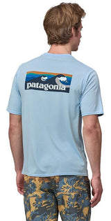 Patagonia M's Capilene® Cool Daily Graphic Shirt - Waters Herren T-Shirt chilled blue Produktbild 2