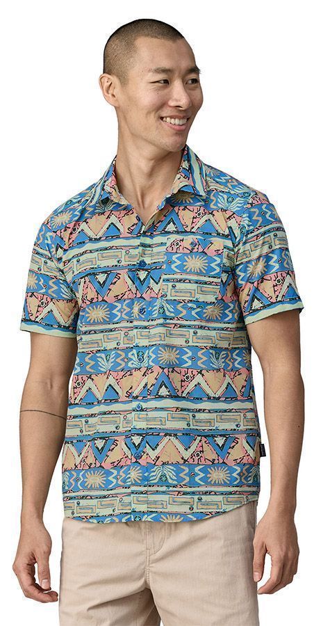 Patagonia M's Go-To Shirt Herren Kurzarm-Hemd salamander green Produktbild 1
