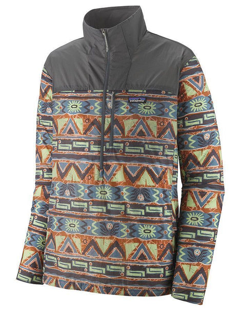 Patagonia M´s Houdini Stash 1/2 Zip Herren Pullover/Windjacke high hopes geo: forge grey Produktbild 0