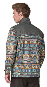 Patagonia M´s Houdini Stash 1/2 Zip Herren Pullover/Windjacke high hopes geo: forge grey Produktbild 2