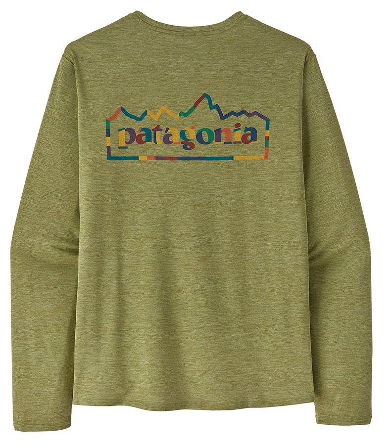 Patagonia M's Long-Sleeved Capilene® Cool Daily Graphic Shirt Herren Langarmshirt buckhorn green x-d Produktbild 0