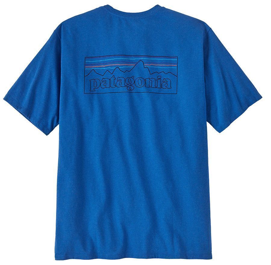 Patagonia M´s P-6 Logo Responsibili Herren T-Shirt vessel blue Produktbild 1