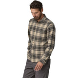 Patagonia M's L/s LW Fjord Flannel Shirt spotter: forge grey Produktbild 1