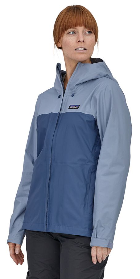 Patagonia W´s Torrentshell 3L Jacket Damen Hardshelljacke light current blue Produktbild 1