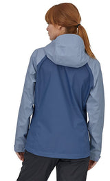 Patagonia W´s Torrentshell 3L Jacket Damen Hardshelljacke light current blue Produktbild 2