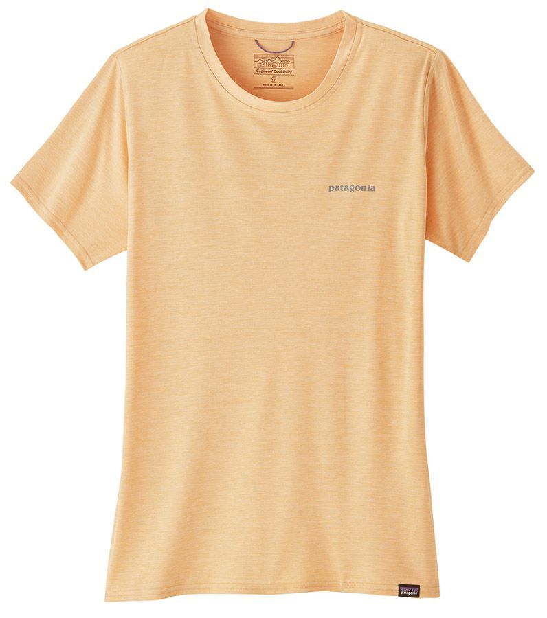 Patagonia W's Capilene® Cool Daily Graphic Shirt - Waters Damen T-Shirt sandy melon x-dye Produktbild 0