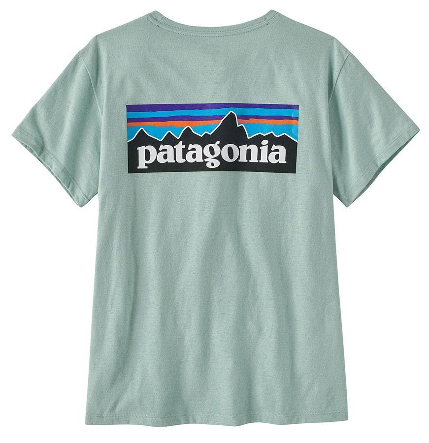 Patagonia W's P-6 Logo Responsibili-Tee® Damen T-Shirt wispy green Produktbild 1